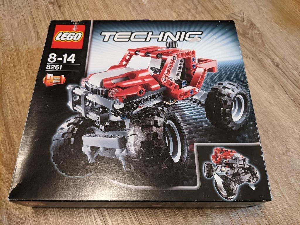 Lego Technic rally truck 8261, Ophalen of Verzenden, Zo goed als nieuw, Lego