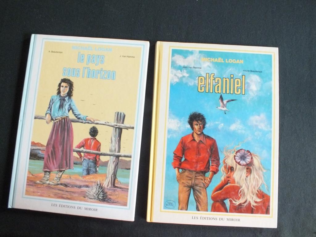 MICHAEL LOGAN (2 ALBUMS). EDITIONS DU MIROIR, Série complète ou Série, Enlèvement ou Envoi, Comme neuf, BEAUTEMPS/VAN HAMME