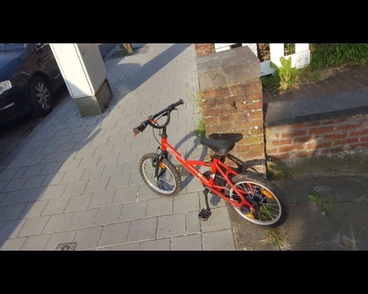 Vélo enfanr décathlon btwin b twin 16", Enlèvement ou Envoi, Comme neuf