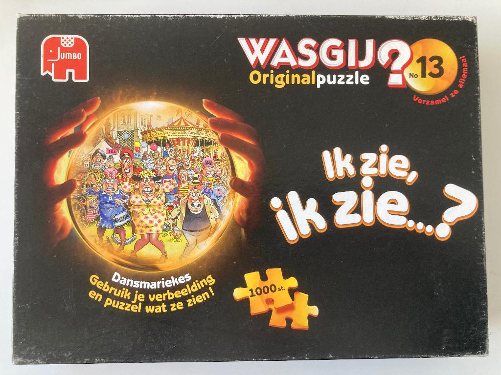 wegij Original puzzel Nr13, Ophalen of Verzenden, 500 t/m 1500 stukjes, Zo goed als nieuw, Legpuzzel
