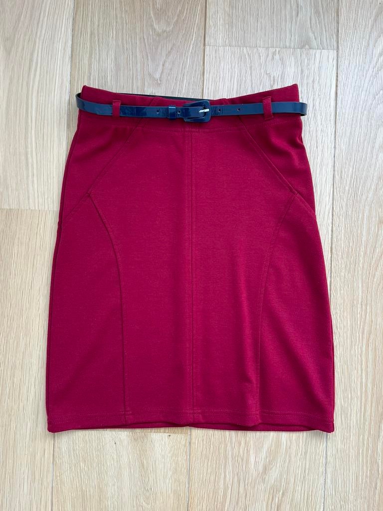 Rode rok L&L maat XS, Kleding | Dames, Rokken, Lola & Liza, Ophalen of Verzenden, Maat 34 (XS) of kleiner, Gedragen