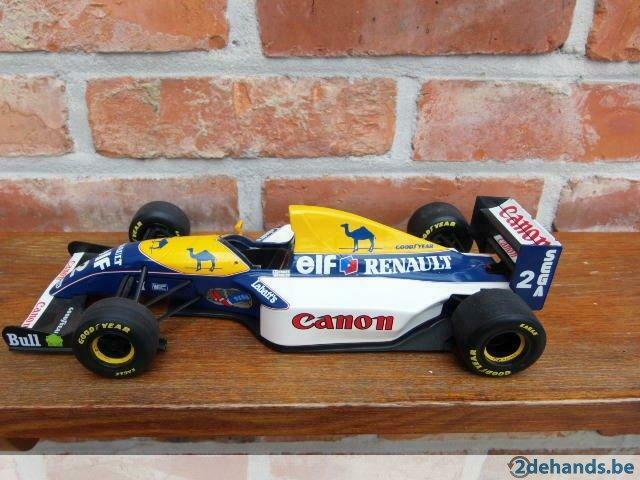 Renault Williams F1 15 Alain Prost 1/18 Pauls model art, Ophalen, Gebruikt, Auto