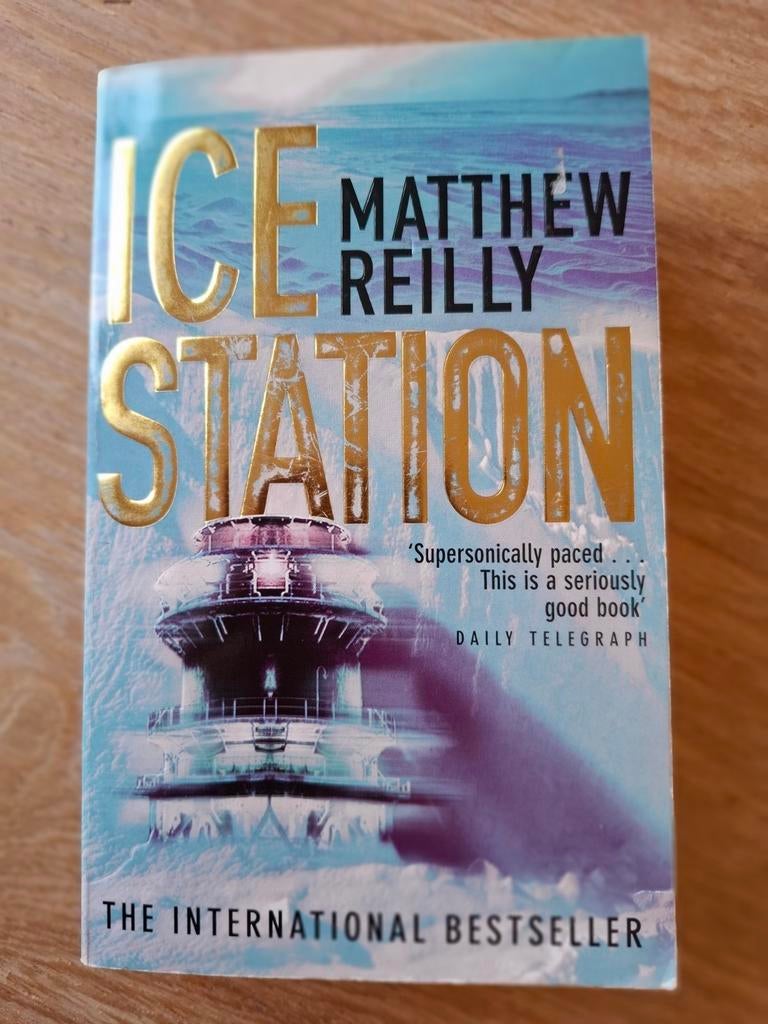 MATTHEW REILLY - ICE STATION (ENGELSE VERSIE), Boeken, Ophalen of Verzenden, Zo goed als nieuw, MATTHEW REILLY
