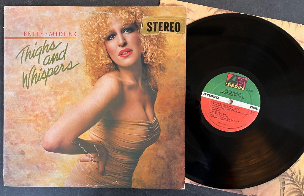 BETTE MIDLER - Thighs and whispers ( LP; NMINT; USA ), Envoi, Comme neuf, 12 pouces