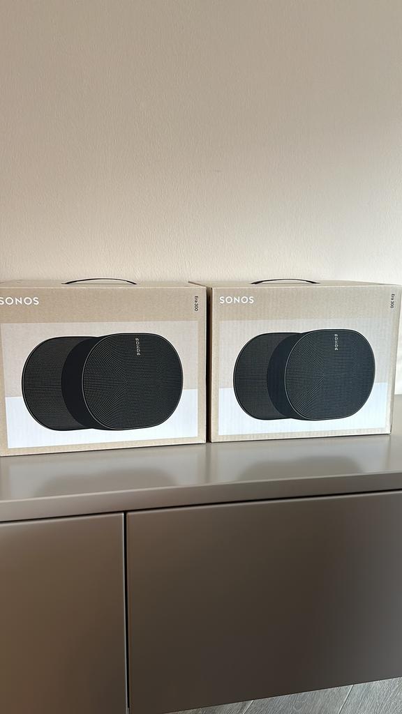 Sonos Era 300 Zwart *Nieuw*, TV, Hi-fi & Vidéo, Enceintes, Neuf, Enlèvement ou Envoi, Sorento, 60 à 120 watts