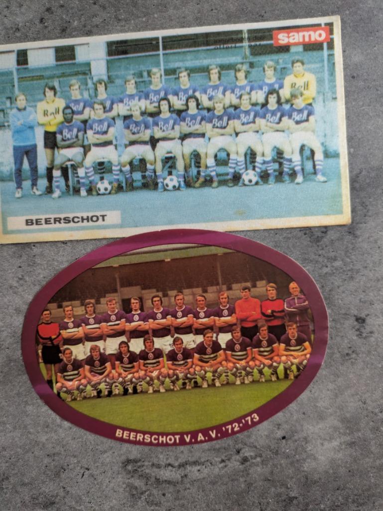 BEERSCHOT 2 STICKERS COLGATE EN SAMO, Verzenden