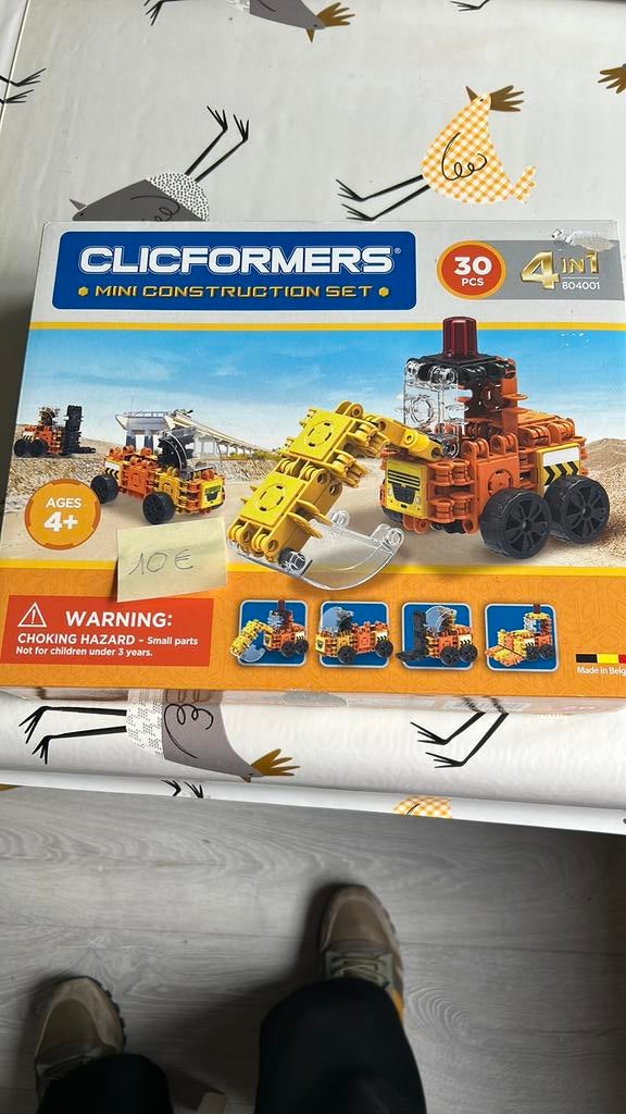 Clicformers 4 in 1, Ophalen, Zo goed als nieuw, Overige merken