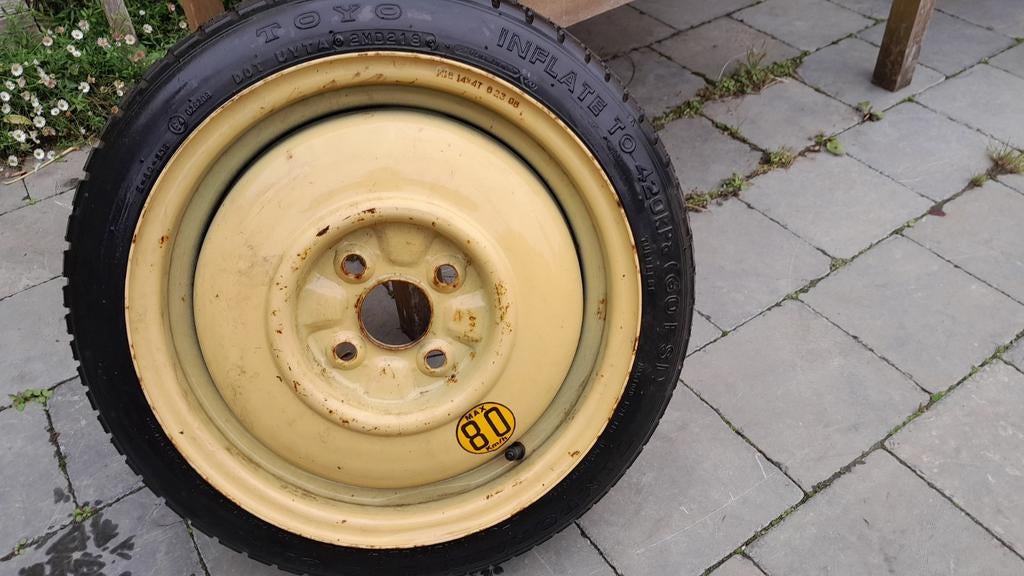 Roue de secours, Autos : Pièces & Accessoires, Pneus & Jantes, Enlèvement, Véhicule de tourisme, Pneus et Jantes