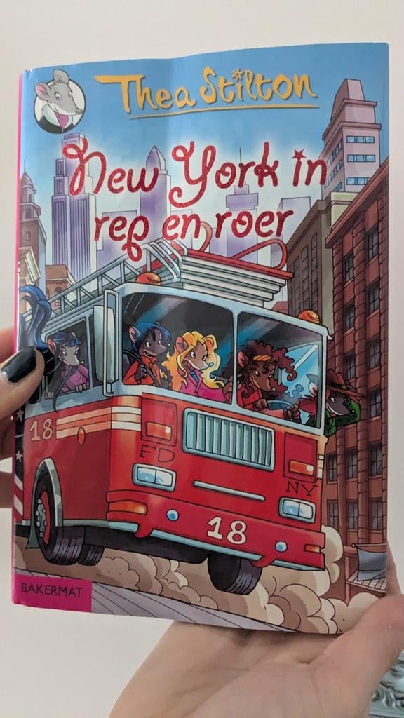 Thea Stilton: New York in rep en roer, Ophalen