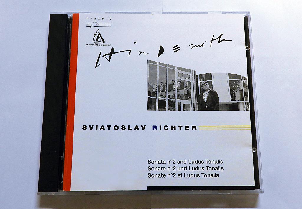 CD Richter Hindemith Sonopress Germany 1990 (no ifpi) piano, Ophalen of Verzenden, Modernisme tot heden, Gebruikt, Overige typen