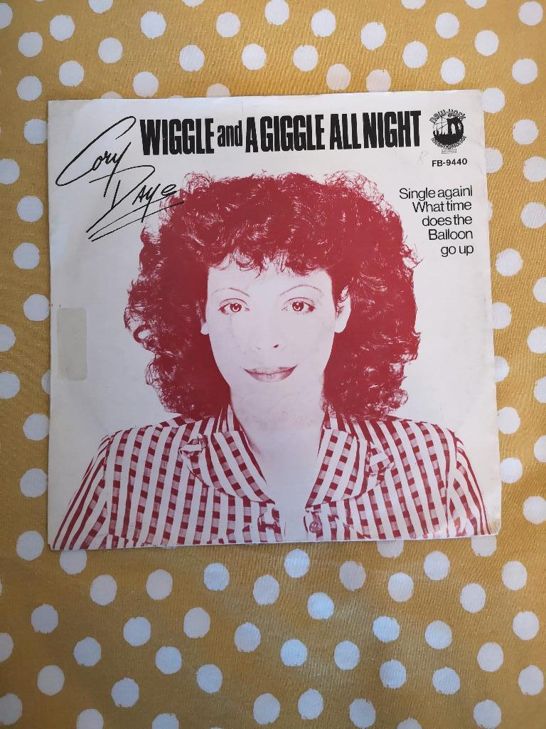 Cory Day Wiggle and a giggle all nicht(bpost gratuit, Enlèvement ou Envoi, Utilisé, Pop