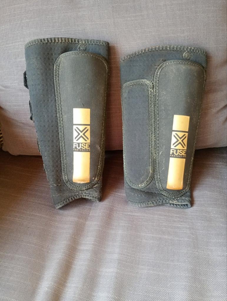 Fuse scheenbeschermers step, BMX, skateboard, Ophalen of Verzenden, Gebruikt, Skateboard