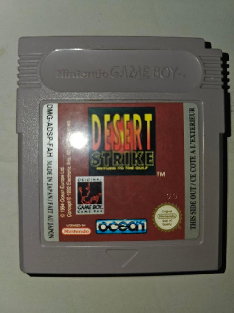 Désert strike, Consoles de jeu & Jeux vidéo, Jeux | Nintendo Game Boy, Enlèvement ou Envoi, Comme neuf