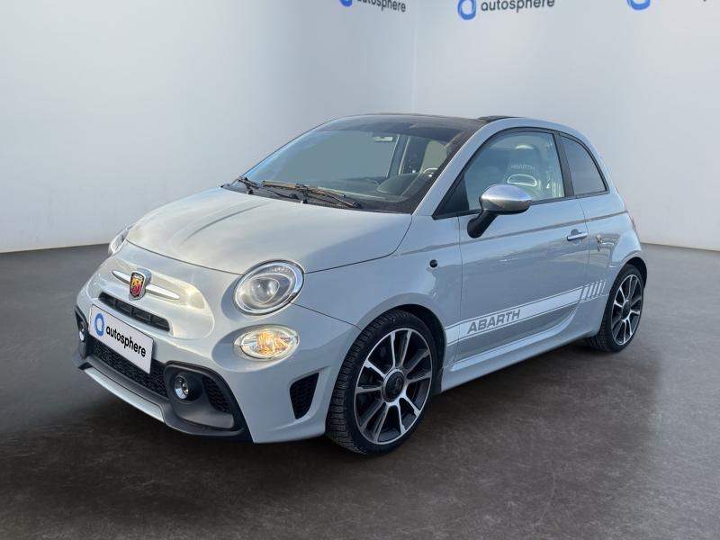 Abarth 595C Turismo*GPS*Capteurs Ar*Clim auto*Cuir*USB, Auto's, Cabriolet, Parkeersensor, 120 kW, Bedrijf