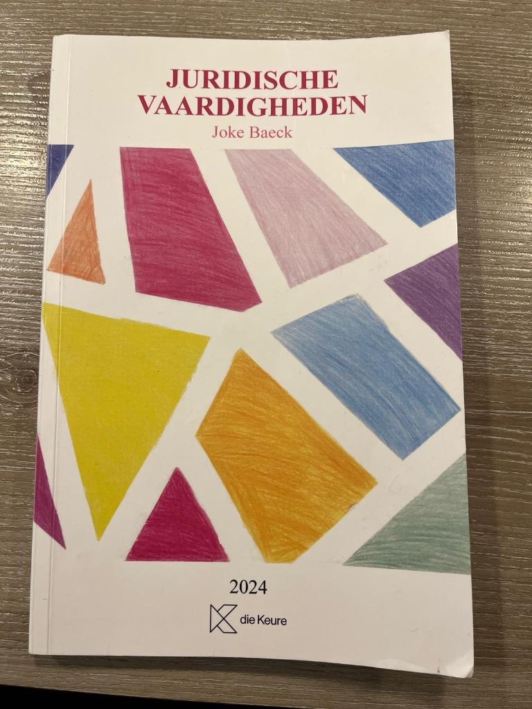 Boek Juridische vaardigheden 1ste bachelor Rechten, Ophalen of Verzenden, Zo goed als nieuw