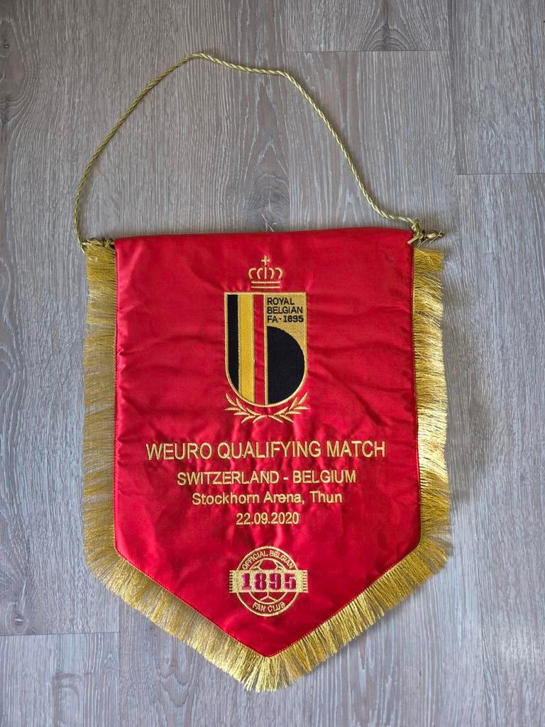 Vaandel fanion Rode Duivels - KBVB, Enlèvement ou Envoi