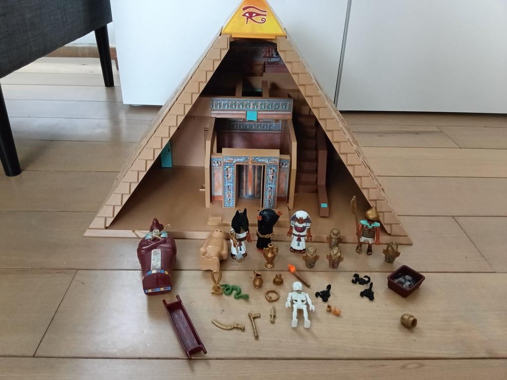 Playmobil 4240: Egyptische piramide (S20/6), Kinderen en Baby's, Speelgoed | Playmobil, Ophalen of Verzenden, Zo goed als nieuw