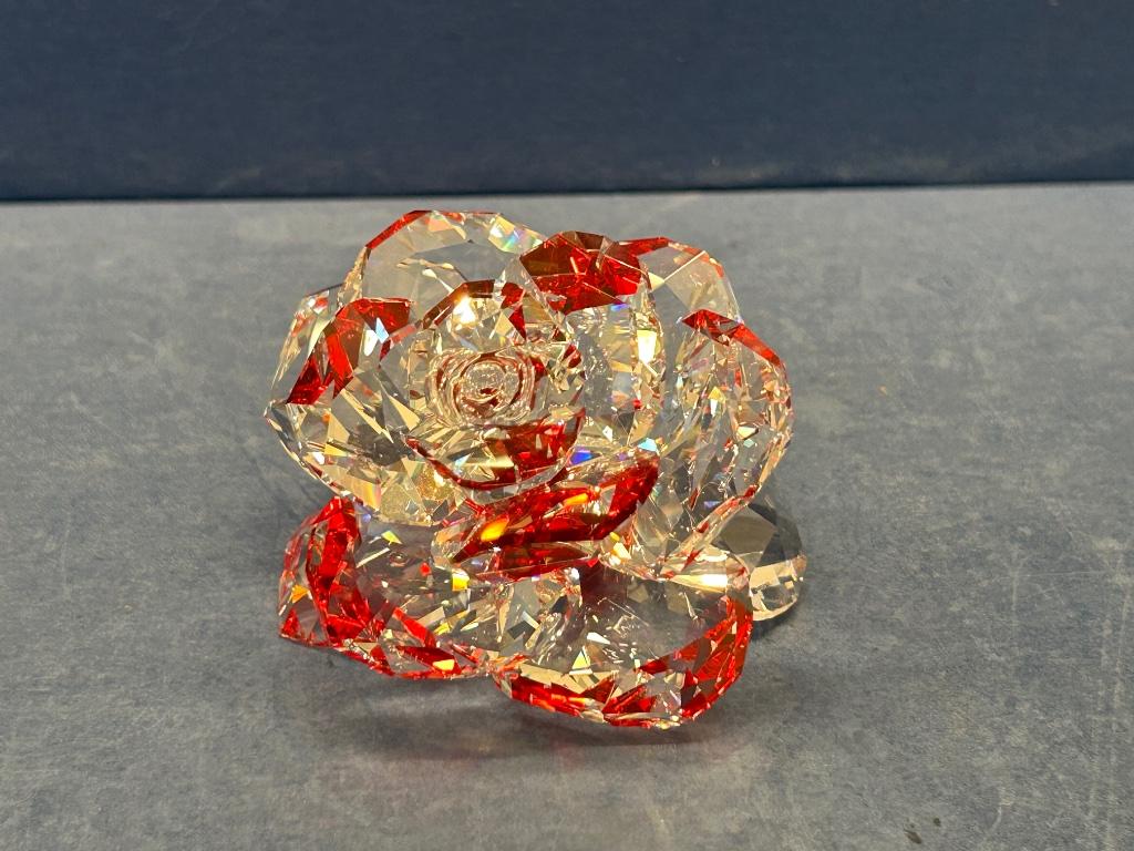 Swarovski Bloeiende roos, Verzenden, Nieuw, Figuurtje