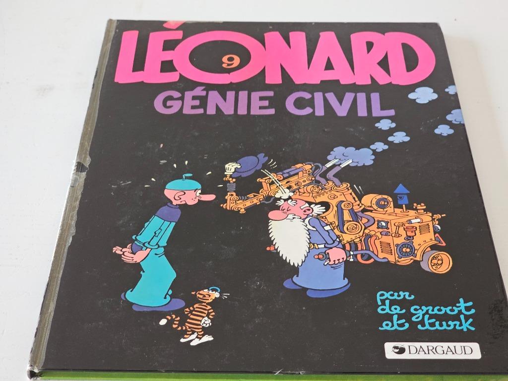 Léonard, génie civil 1983  Par turk & de groot, Enlèvement ou Envoi