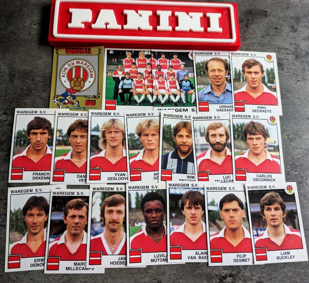 AUTOCOLLANTS PANINI FOOTBALL 85 WAREGEM 19 1985, Envoi, Neuf