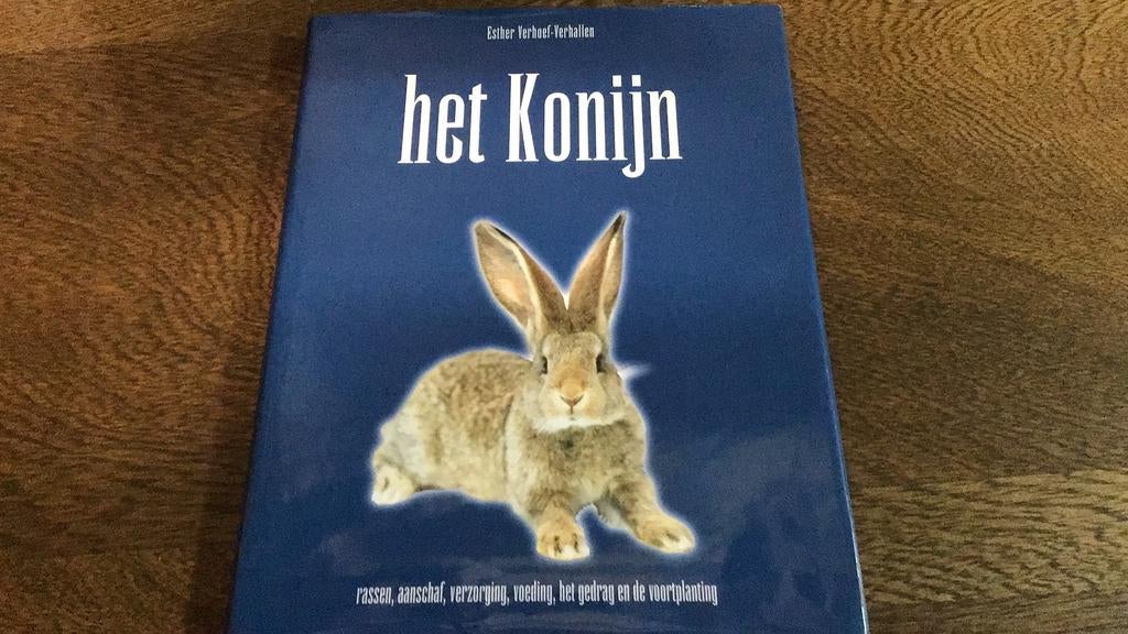 E.J.J. Verhoef-Verhallen - De wereld van het konijn(d), Boeken, Dieren en Huisdieren, E.J.J. Verhoef-Verhallen, Zo goed als nieuw