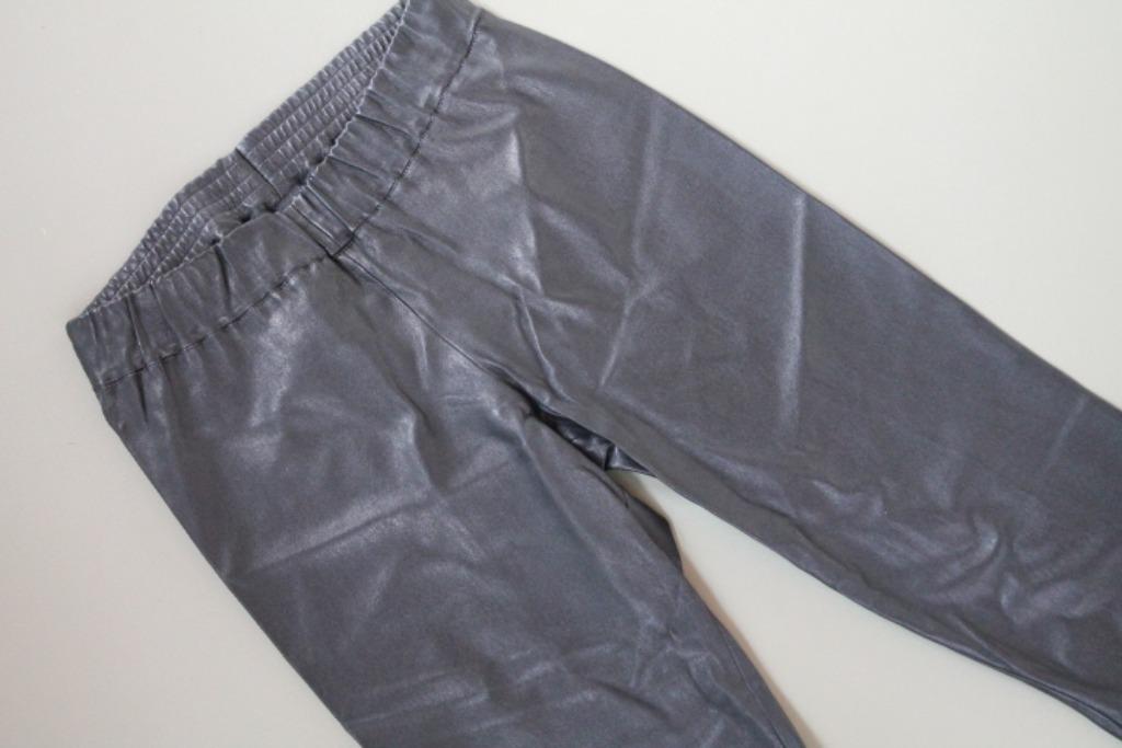 ZGAN zwarte lederen legging Sylvie Schimmel, Maat 38/40 (M), Verzenden, Sylvie Schimmel, Zwart