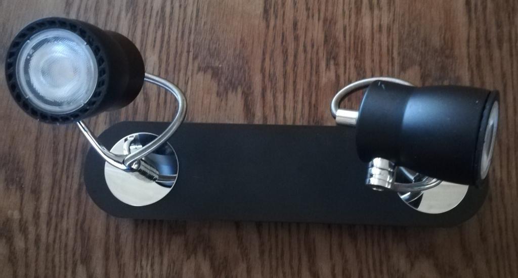 Lampe spots noir Lucide, Enlèvement ou Envoi, Comme neuf