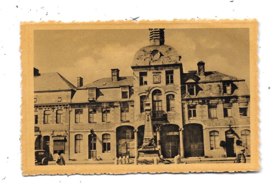 Saint-Ghislain NA63: Le Monument et ancien Hôtel..., Collections, Envoi, 1940 à 1960, Non affranchie, Hainaut