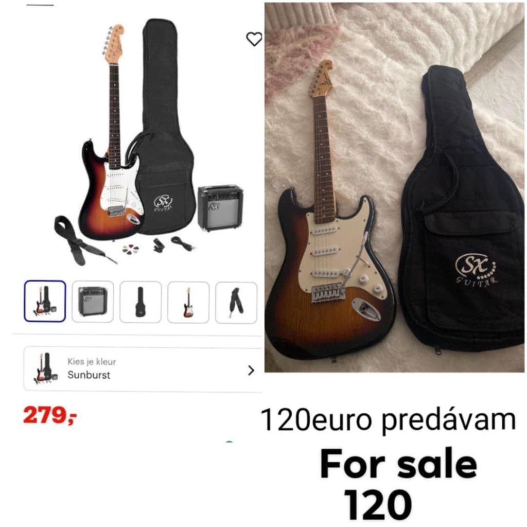 Gitar Elektrisch, Muziek en Instrumenten, Ophalen, Zo goed als nieuw
