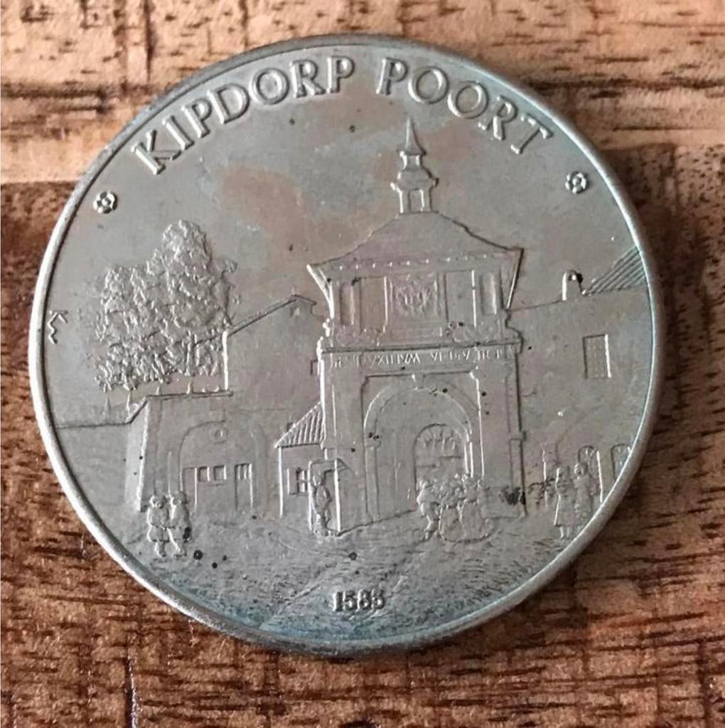 🪙 100 STOETEN - Kipdorp Poort ANTWERPEN, Enlèvement ou Envoi, Autre, Monnaie en vrac, Argent
