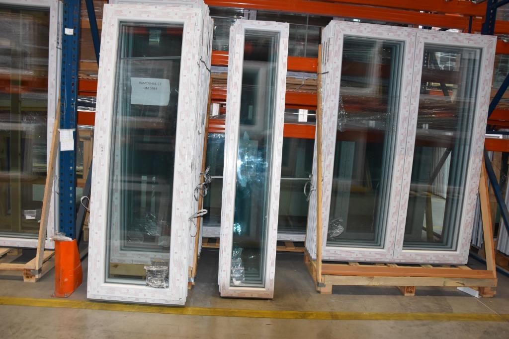 pvc schuifraam, schuifdeur, schuifpui, deuren, ramen, kozijn, Kunststof, Nieuw, Inclusief glas, Deurkozijn