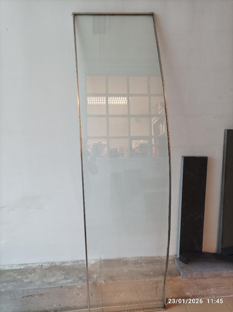 GEBOGEN DUBBELE BEGLAZING, Doe-het-zelf en Bouw, Glas en Ramen, Ophalen, Nieuw, Gevelraam of Ruit, Dubbelglas