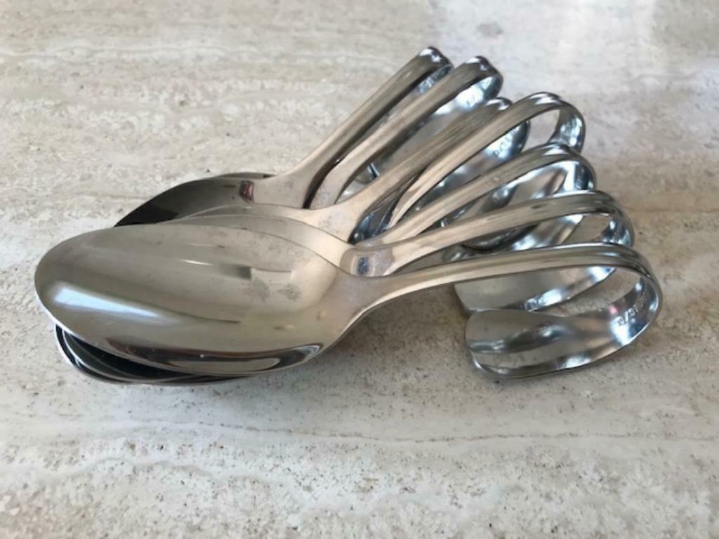 Set nieuwe inox apero-lepels (zn4826), Nieuw, Ophalen of Verzenden, Los bestek, Inox of Chroom