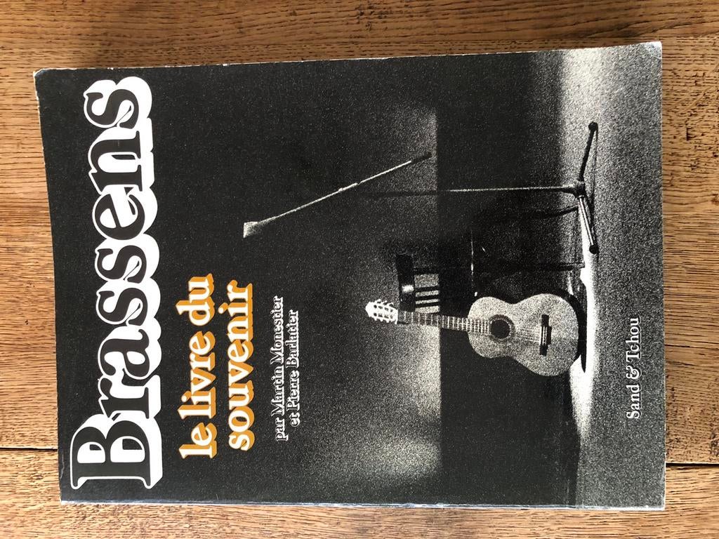Brassens, Gelezen, Kunst en Cultuur, Ophalen of Verzenden, Martin Monestier et Pierre Barlatier