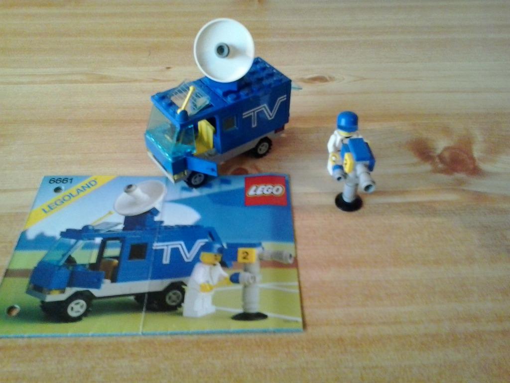 Lego City - Camion de télévision (6661), Enfants & Bébés, Jouets | Duplo & Lego, Enlèvement ou Envoi, Utilisé, Ensemble complet