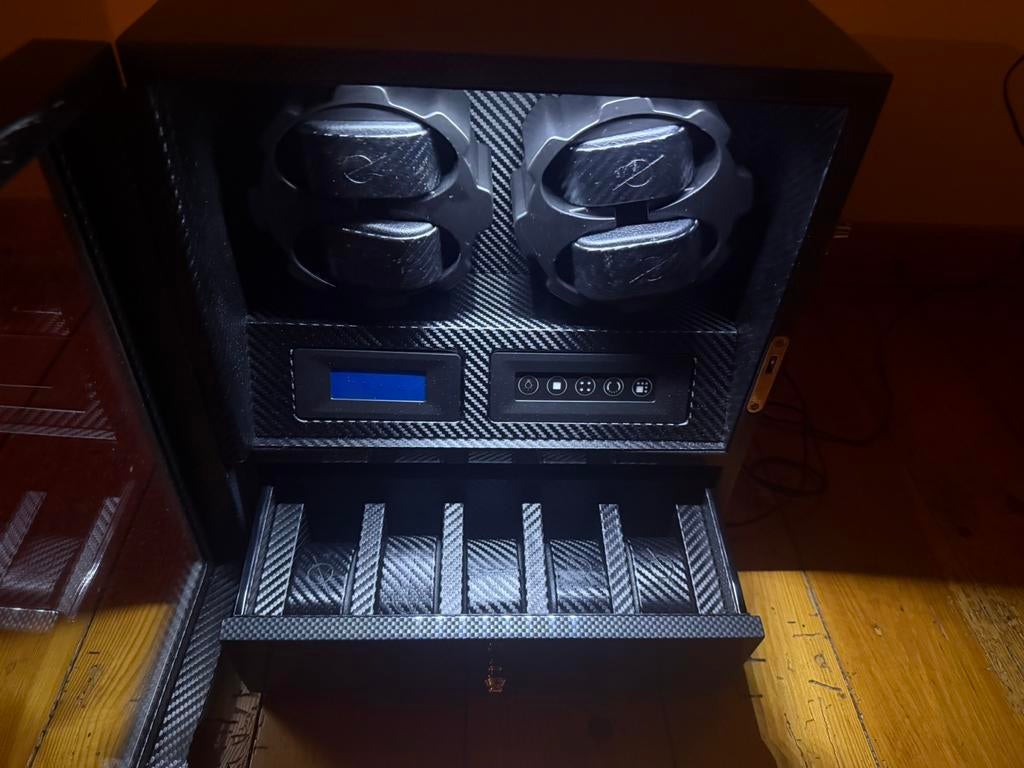 Horlogekast, Bijoux, Sacs & Beauté, Montres | Hommes, Autres marques, Enlèvement ou Envoi, Comme neuf, Autres matériaux