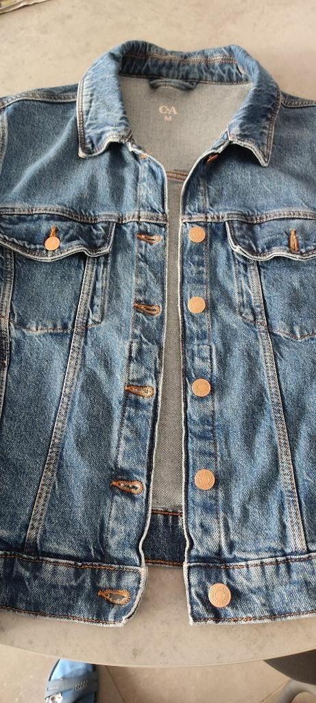 Jeansvest, Kleding | Dames, Blauw, Zo goed als nieuw, Jasje, Ophalen