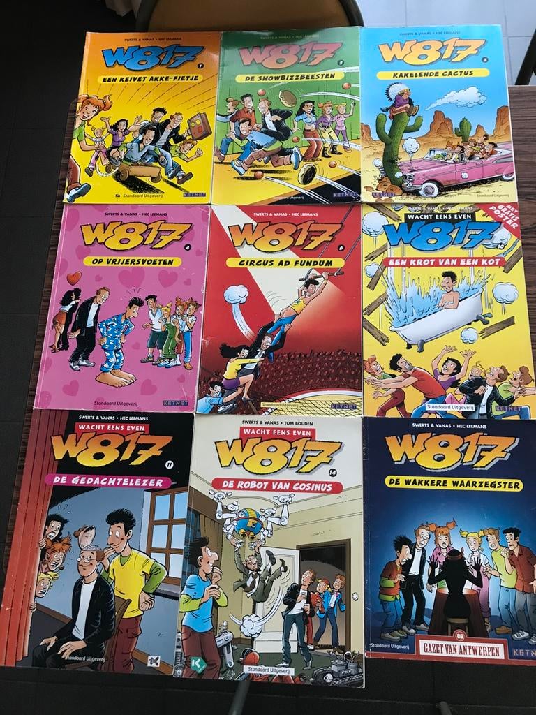 9 Strips W817, Ophalen of Verzenden, Zo goed als nieuw