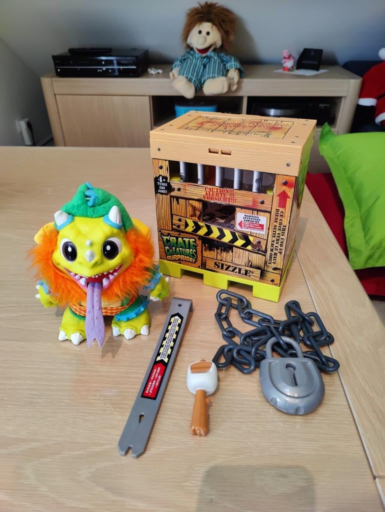 Crate Creatures Surprise Sizzle, Kinderen en Baby's, Speelgoed | Overig, Ophalen of Verzenden, Zo goed als nieuw