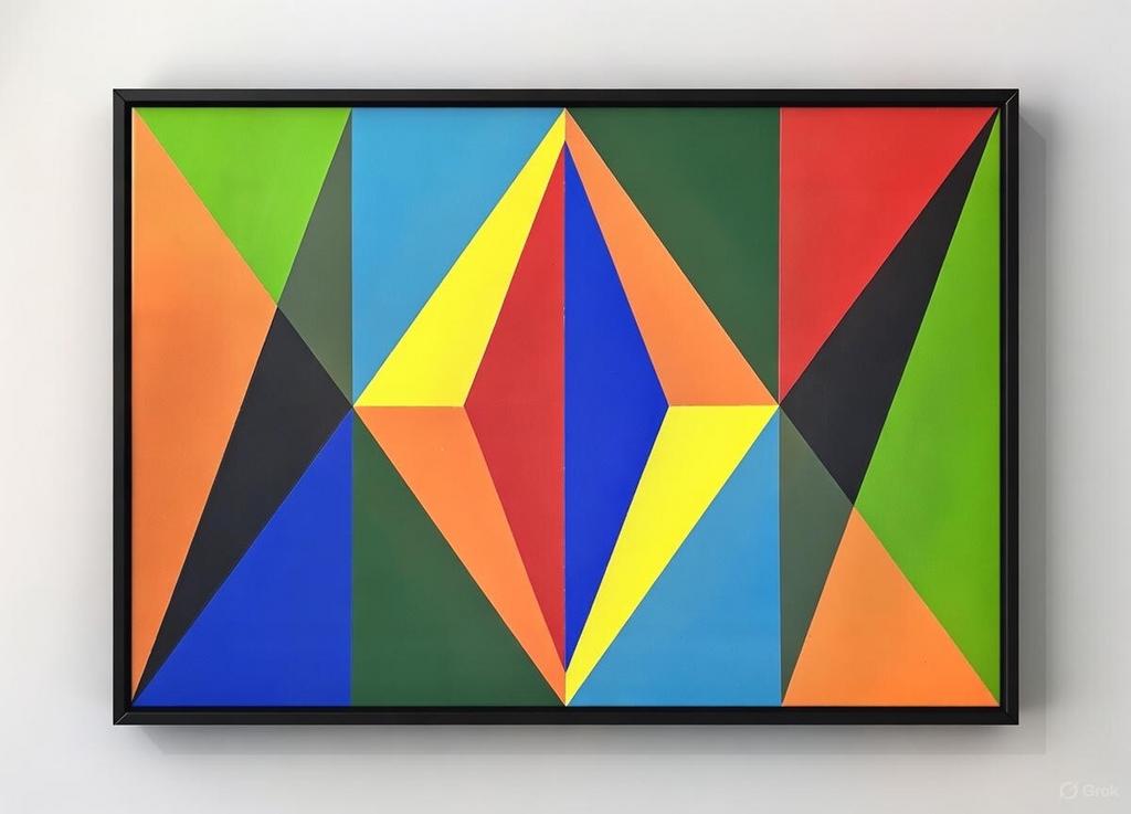 Kaleidoscopische Convergentie (Abstract Geometric), Enlèvement ou Envoi