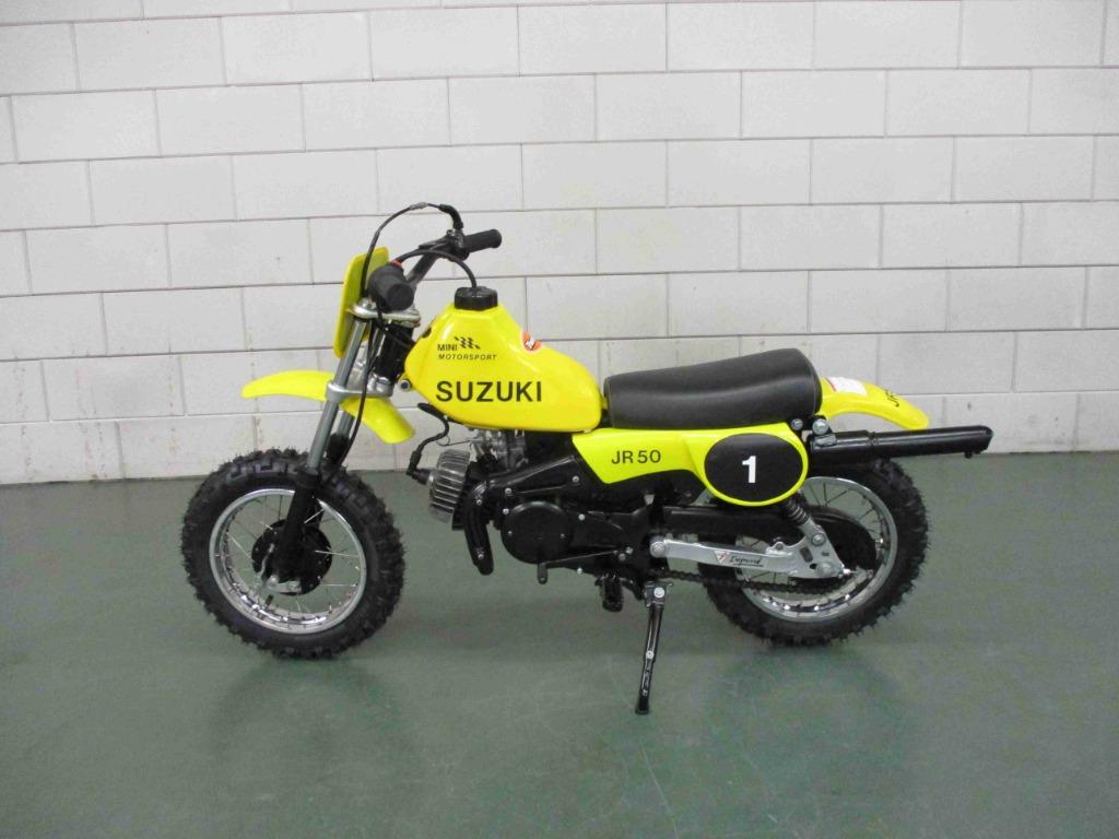 Suzuki JR50 Junior crossmotor bouwjaar 1998, Motos, Entreprise, 49 cm³, Moto de cross, 1 cylindre