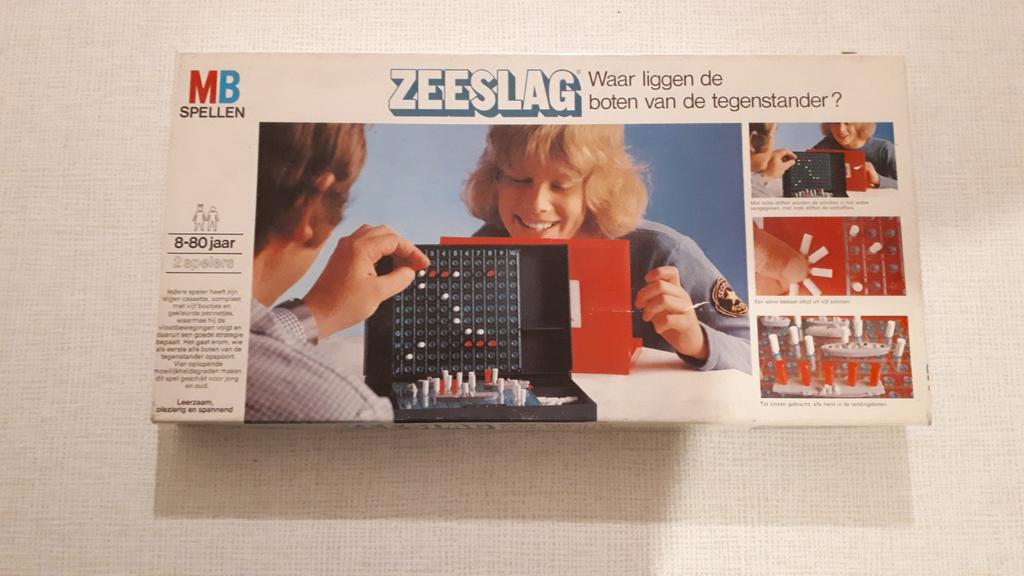 Zeeslag, Een of twee spelers, Ophalen of Verzenden, Zo goed als nieuw, MB SPELLEN