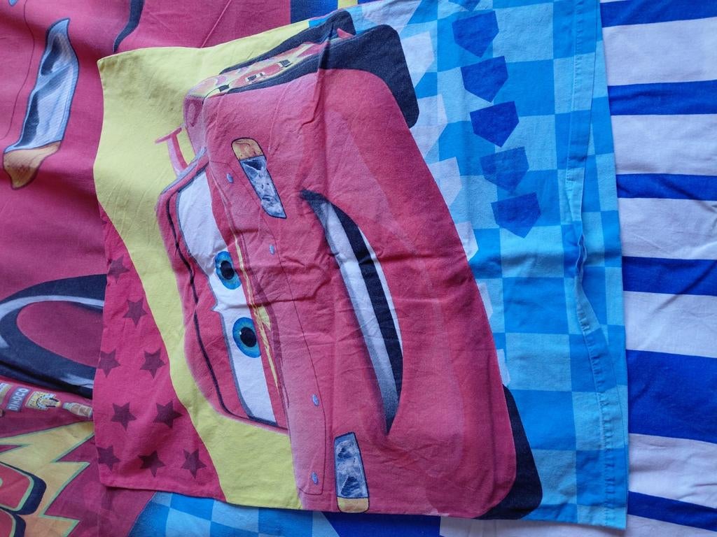 Dekbedovertrek Cars met flessenhals, Ophalen, Gebruikt, Dekbedovertrek