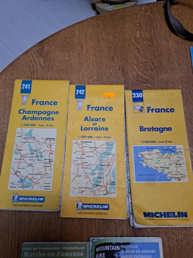 Kaarten van Frankrijk, Boeken, Atlassen en Landkaarten, Ophalen of Verzenden, Frankrijk