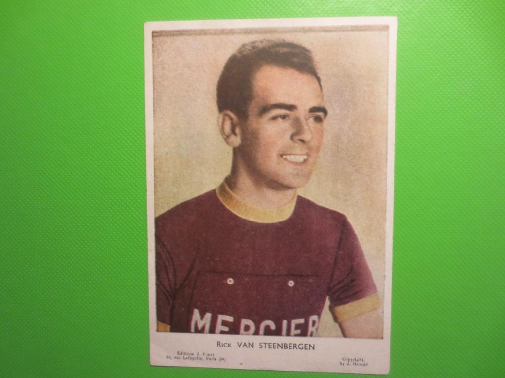 wielerkaart 1953 team mercier  rik van steenbergen, Verzenden, Zo goed als nieuw