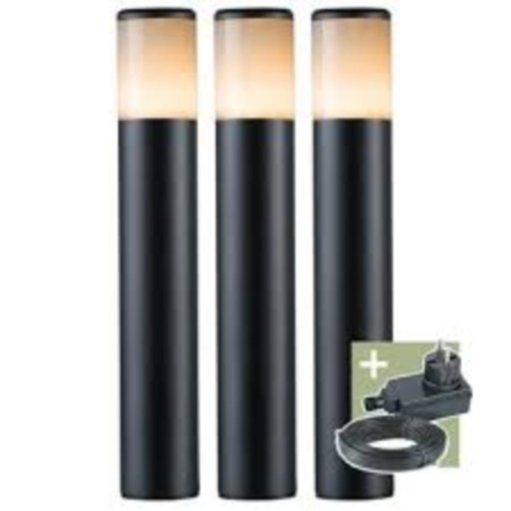 4 x Ledvance Smart + Wifi Tuinpaal, RGB+W / IP44, Tuin en Terras, Buitenverlichting, Nieuw, Staande lamp, Aluminium, Smartlamp