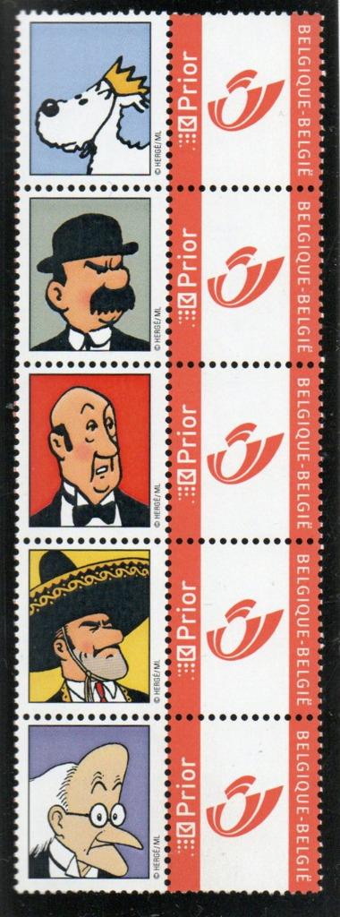 duostamps Tintin / Kuifje, Enlèvement