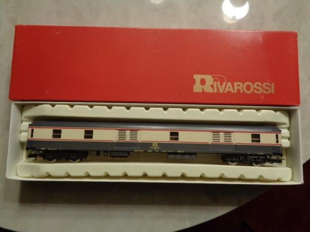 Fourgon à bagages Rivarossi TEE Vesuvio:, Autres marques, Enlèvement ou Envoi, Wagon, Courant continu
