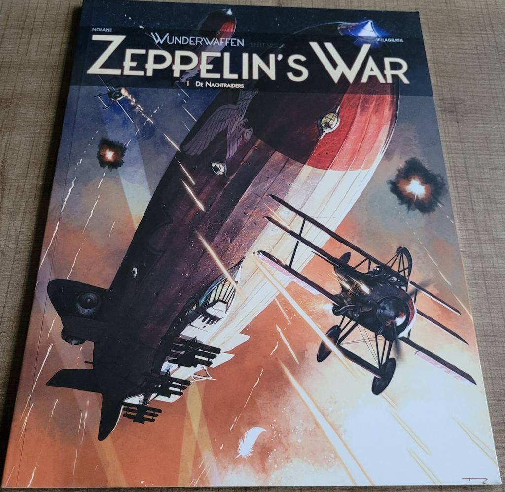 Wunderwaffen Zeppelin's War - De nachtraiders, Livres, BD, Une BD, Enlèvement ou Envoi, Comme neuf