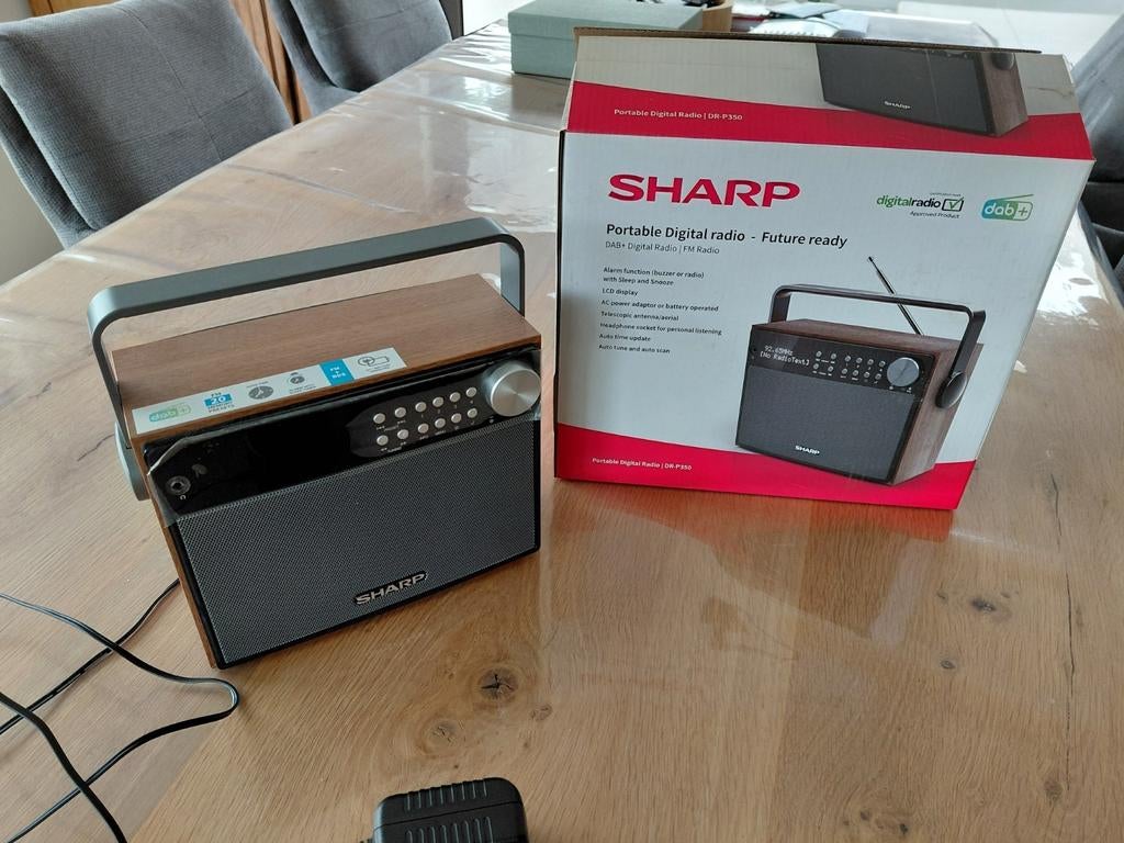 Radio Dab+ Sharp, Enlèvement ou Envoi, Comme neuf, Radio